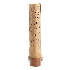 New York & Company Womens Curtis Stacked Heel Over the Knee Boots