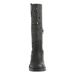 New York & Company Womens Curtis Stacked Heel Over the Knee Boots