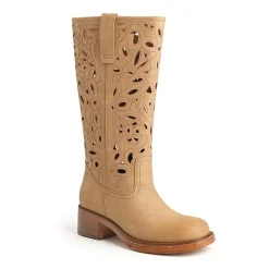 New York & Company Womens Curtis Stacked Heel Over the Knee Boots