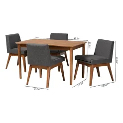 Nexus Dining Room Collection 5-pc. Rectangular Dining Set