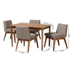 Nexus Dining Room Collection 5-pc. Rectangular Dining Set