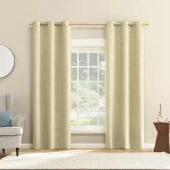 Nicola Grommet Top Light-Filtering Set of 2 Curtain Panel