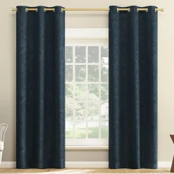 Nicola Grommet Top Light-Filtering Set of 2 Curtain Panel