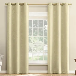 Nicola Grommet Top Light-Filtering Set of 2 Curtain Panel