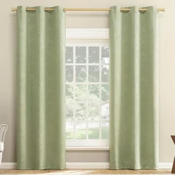 Nicola Grommet Top Light-Filtering Set of 2 Curtain Panel