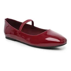 Nicole By Nicole Miller Mollen Womens Square Closed Toe Ballet Flats
