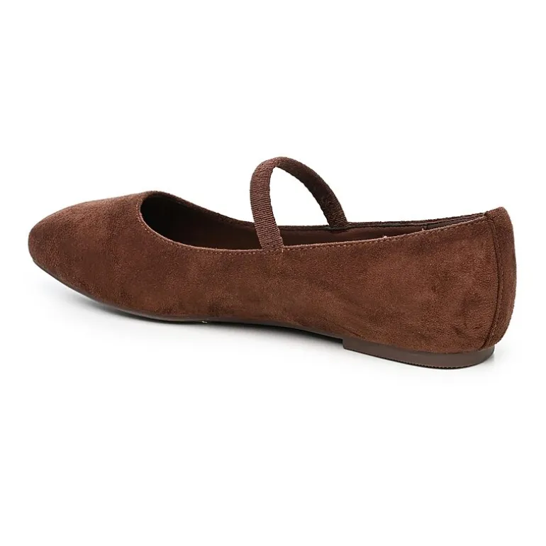Nicole By Nicole Miller Mollen Womens Square Closed Toe Ballet Flats