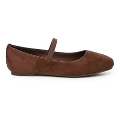 Nicole By Nicole Miller Mollen Womens Square Closed Toe Ballet Flats