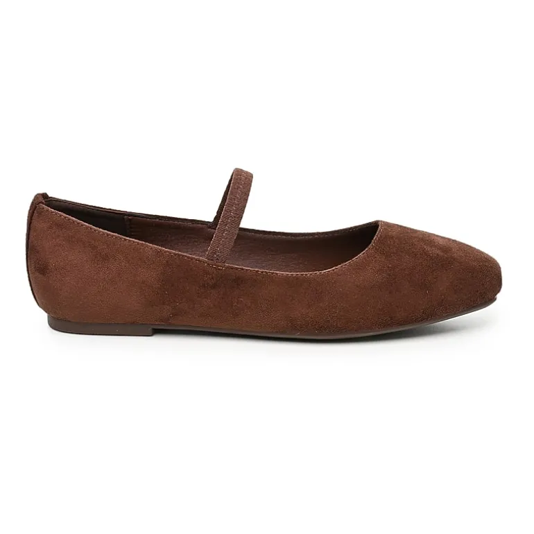 Nicole By Nicole Miller Mollen Womens Square Closed Toe Ballet Flats