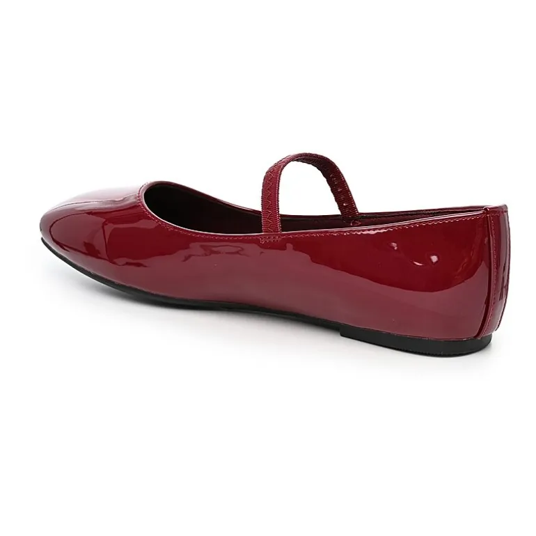 Nicole By Nicole Miller Mollen Womens Square Closed Toe Ballet Flats