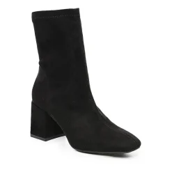 Nicole By Nicole Miller Womens Dolie Block Heel Booties