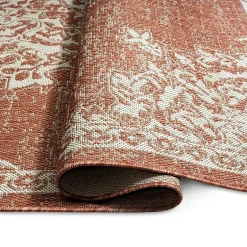 Nicole Miller Country Azalea Medallion UV Protection Washable Outdoor Rectangular Area Rug