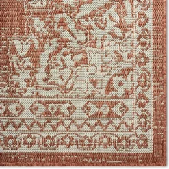 Nicole Miller Country Azalea Medallion UV Protection Washable Outdoor Rectangular Area Rug