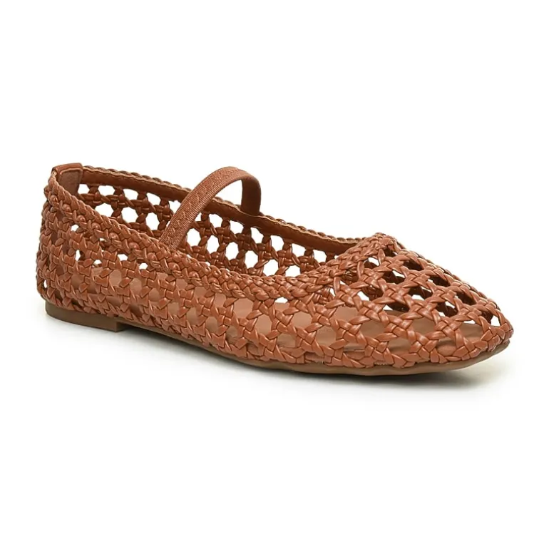Nicole Miller Millie Womens Round Closed Toe Ballet Flats
