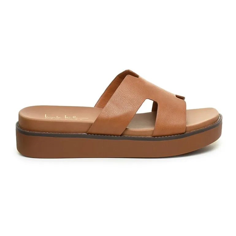Nicole Miller Trams Womens Footbed Sandals