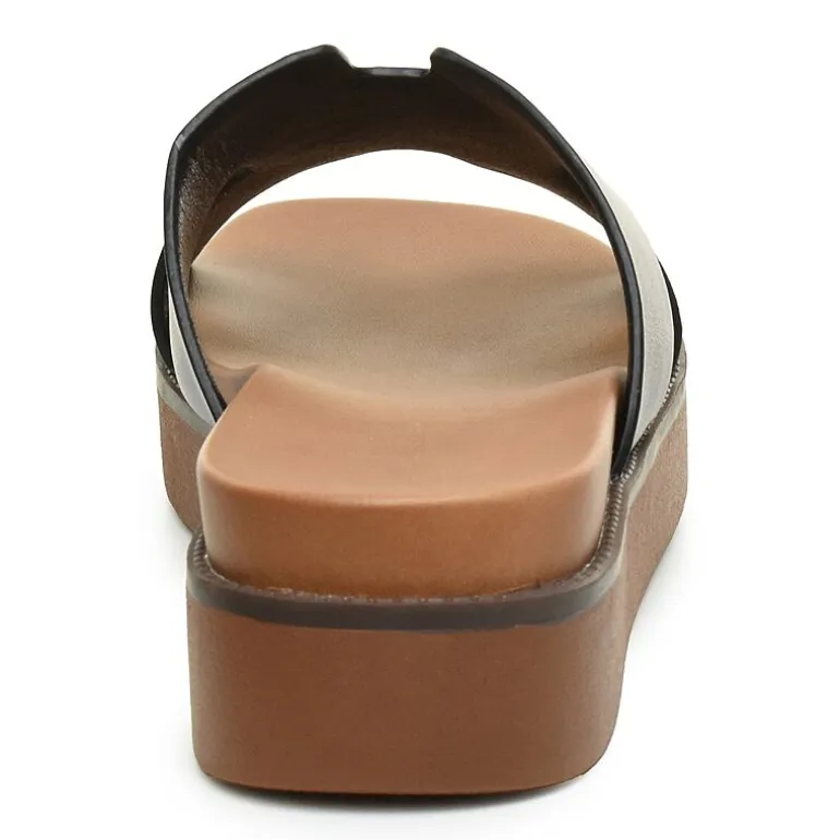 Nicole Miller Trams Womens Footbed Sandals