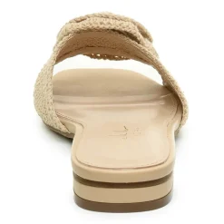 Nicole Miller Womens Rosette Heeled Sandals