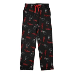 Nightmare On Elm Street Mens Fleece Pajama Pants