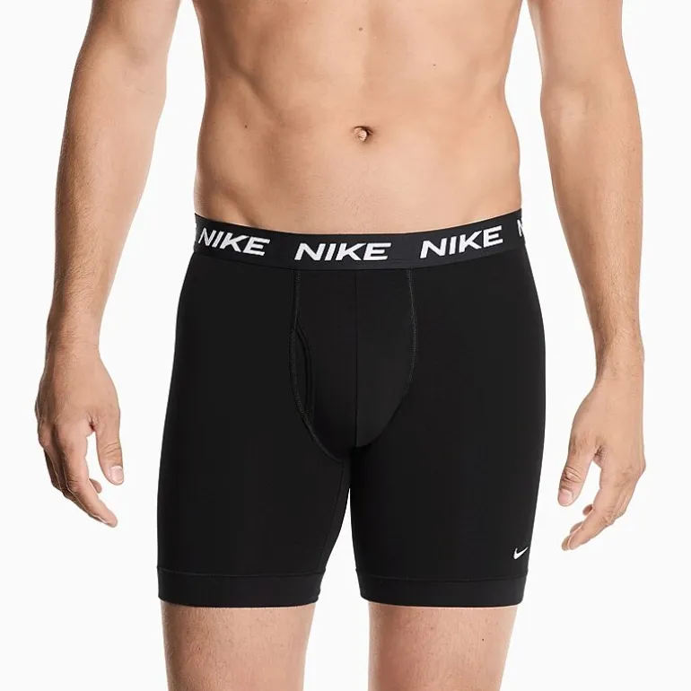 Nike All Day Cotton Stretch Mens 3 Pack Boxer Briefs Ke1310-001