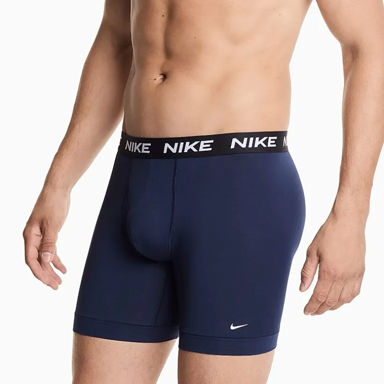 Nike All Day Cotton Stretch Mens 3 Pack Boxer Briefs Ke1310-001