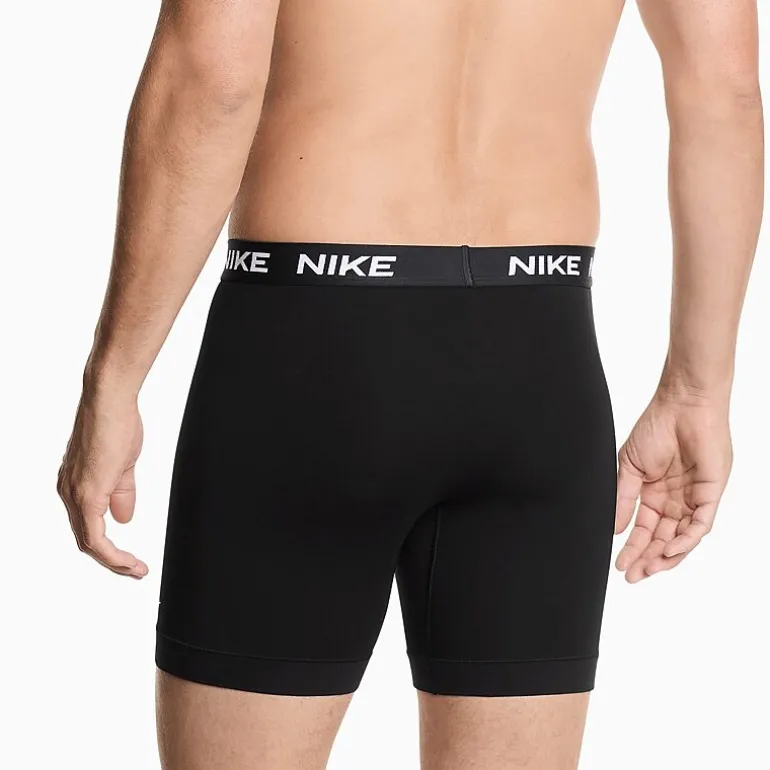 Nike All Day Cotton Stretch Mens 3 Pack Boxer Briefs Ke1310-001