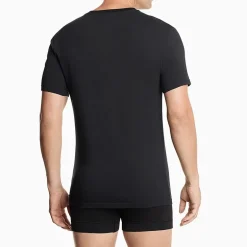 Nike All Day Cotton Stretch Mens 2 Pack Short Sleeve V Neck Moisture Wicking T-Shirt