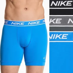 Nike All Day Microfiber Stretch Mens 3 Pack Boxer Briefs Ke1306-001
