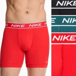 Nike All Day Microfiber Stretch Mens 3 Pack Boxer Briefs Ke1306-001