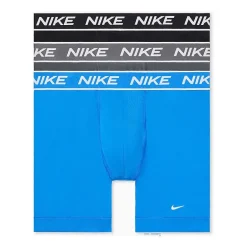 Nike All Day Microfiber Stretch Mens 3 Pack Boxer Briefs Ke1306-001