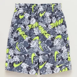 Nike Big Kid Boys Floral Swim Trunks