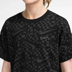 Nike Big Kid Girls Crew Neck Short Sleeve Regular Fit Graphic T-Shirt