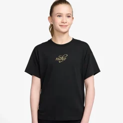 Nike Big Kid Girls Crew Neck Short Sleeve Regular Fit Graphic T-Shirt