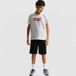 Nike Big Kid Unisex Crew Neck Short Sleeve Regular Fit Graphic T-Shirt