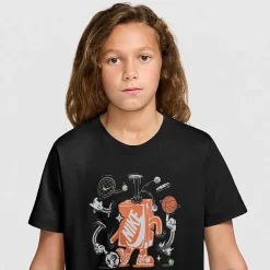 Nike Big Kid Unisex Crew Neck Short Sleeve Regular Fit Graphic T-Shirt