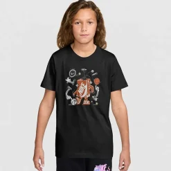 Nike Big Kid Unisex Crew Neck Short Sleeve Regular Fit Graphic T-Shirt