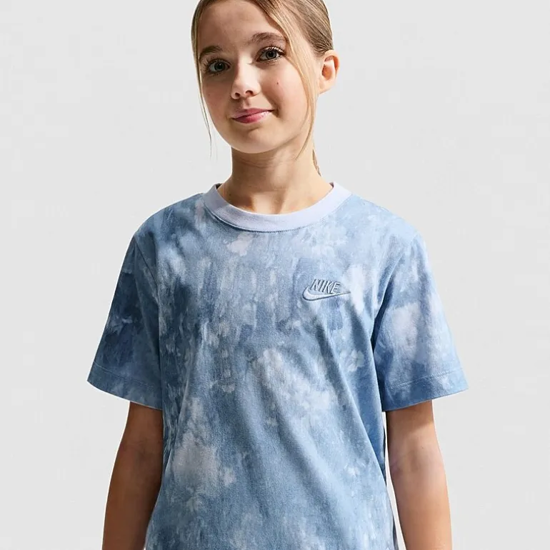 Nike Big Kid Unisex Crew Neck Short Sleeve Regular Fit Graphic T-Shirt