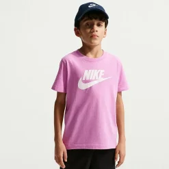 Nike Big Kid Unisex Crew Neck Short Sleeve Regular Fit Graphic T-Shirt