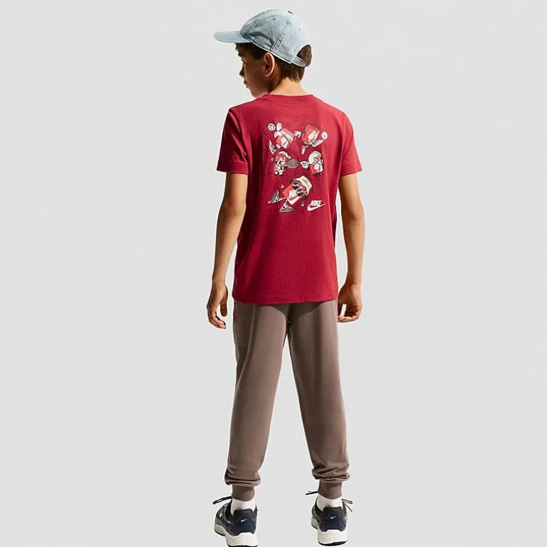 Nike Big Kid Unisex Crew Neck Short Sleeve Regular Fit Graphic T-Shirt