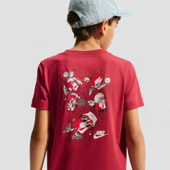 Nike Big Kid Unisex Crew Neck Short Sleeve Regular Fit Graphic T-Shirt