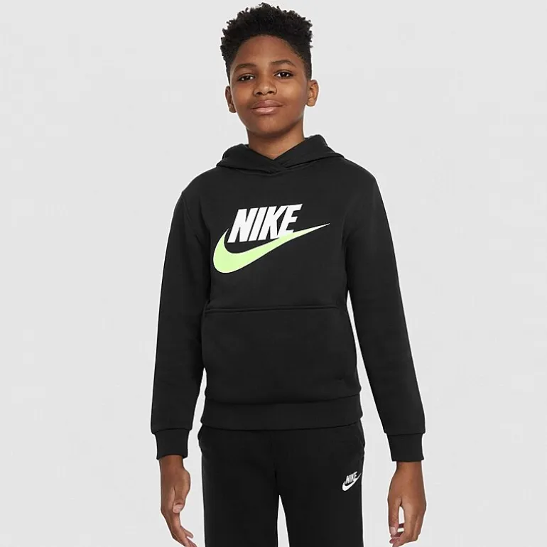 Nike Big Kid Unisex Long Sleeve Fleece Active Hoodie