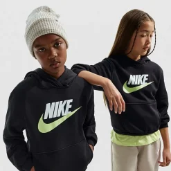 Nike Big Kid Unisex Long Sleeve Fleece Active Hoodie