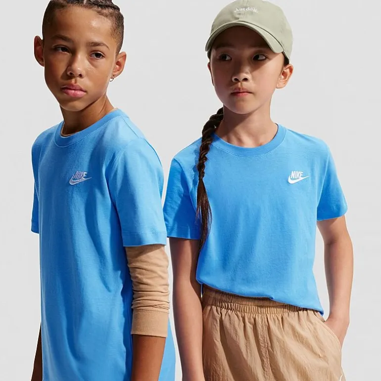 Nike Big Kid Unisex Round Neck Short Sleeve Active T-Shirt