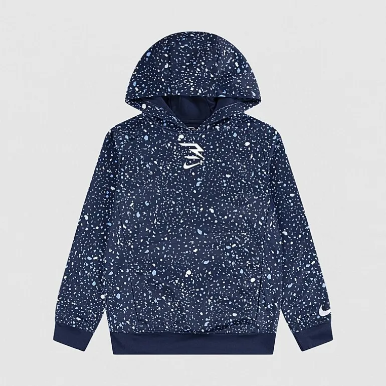 Nike 3BRAND by Russell Wilson Big Kid Boys Long Sleeve Fleece Active Hoodie