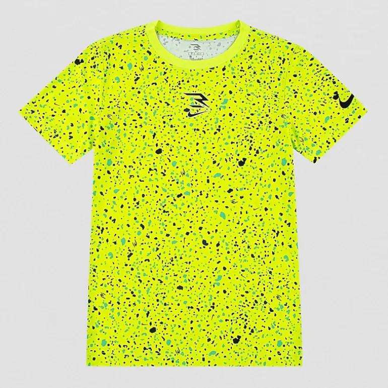 Nike 3BRAND by Russell Wilson Big Kid Boys Crew Neck Short Sleeve Regular Fit Graphic T-Shirt