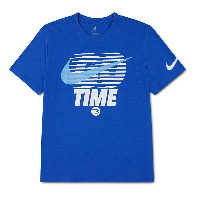 Nike 3BRAND by Russell Wilson Big Kid Boys Round Neck Short Sleeve Regular Fit Graphic T-Shirt