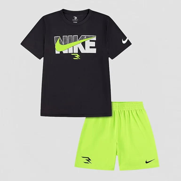 Nike 3BRAND by Russell Wilson Big Kid Boys 2-pc. Short Set