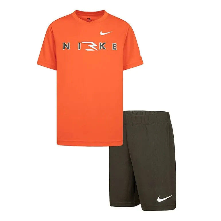 Nike 3BRAND by Russell Wilson Big Kid Boys 2-pc. Short Set