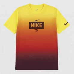Nike 3BRAND by Russell Wilson Big Kid Boys Crew Neck Short Sleeve Regular Fit Graphic T-Shirt