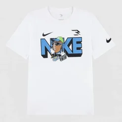 Nike 3BRAND by Russell Wilson Big Kid Boys Crew Neck Short Sleeve Regular Fit Graphic T-Shirt