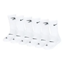 Nike 3BRAND by Russell Wilson Big Kid Boys 6 Pair Crew Socks